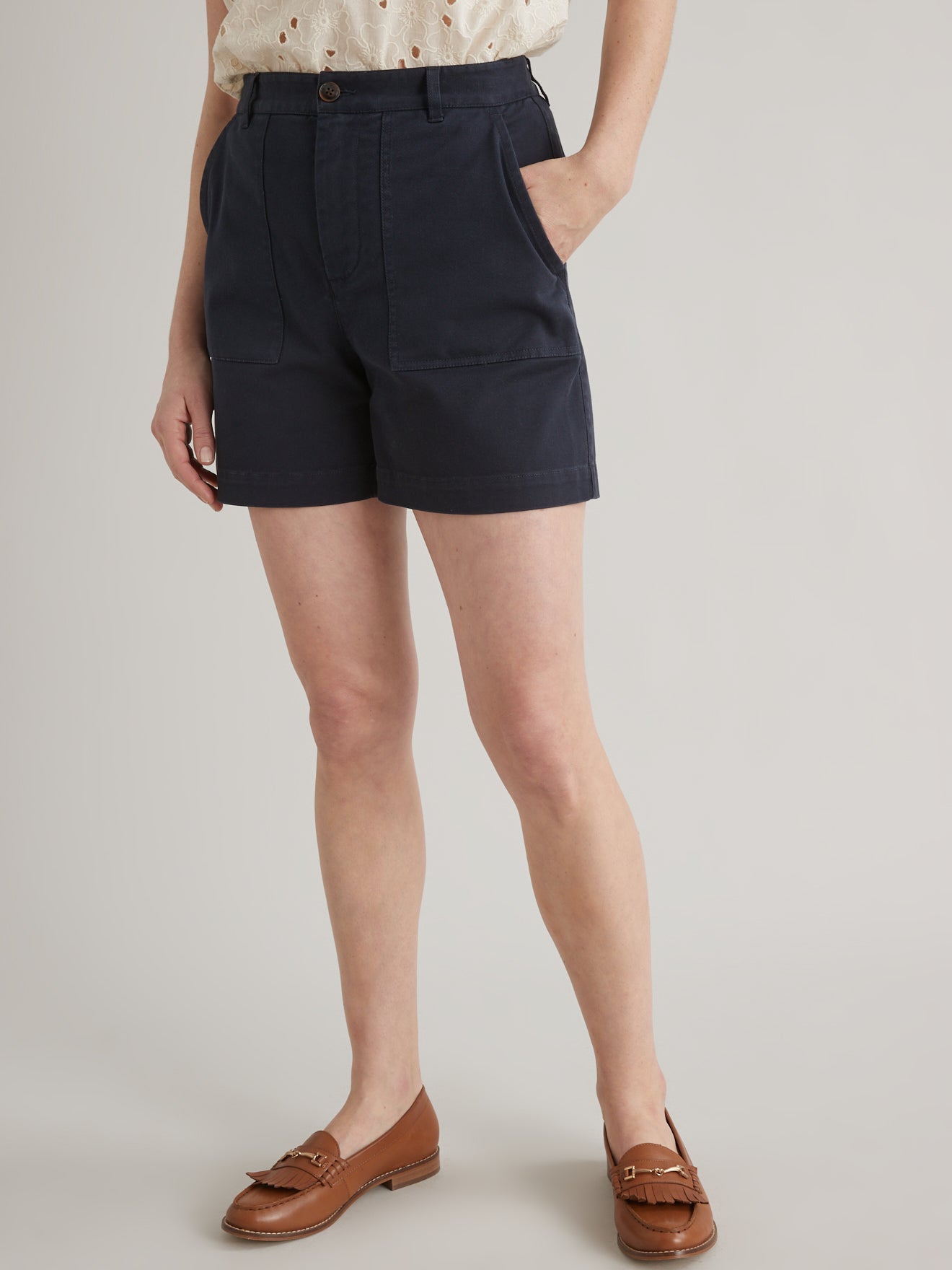 Short cargo femme