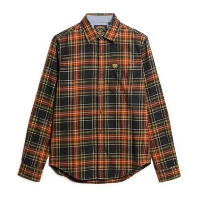 Chemise à manches longues homme Cotton Lumberja SUPERDRY