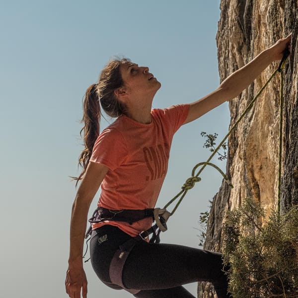 T-shirt escalade SNAP W TECHNICAL MERINO T-SHIRT SS EMBERGLOW