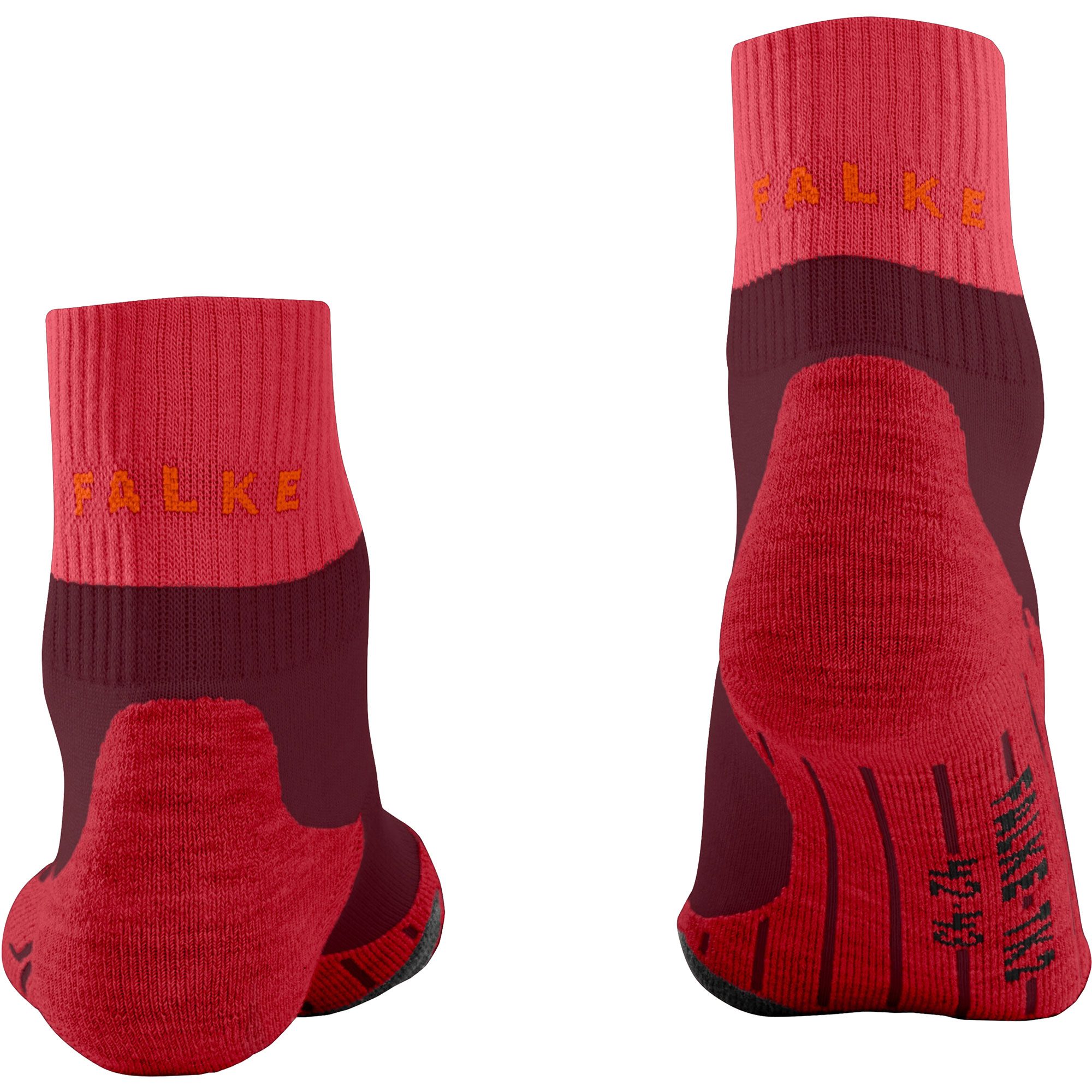 Falke TK2 Explore Short Wandersocken Damen merlot