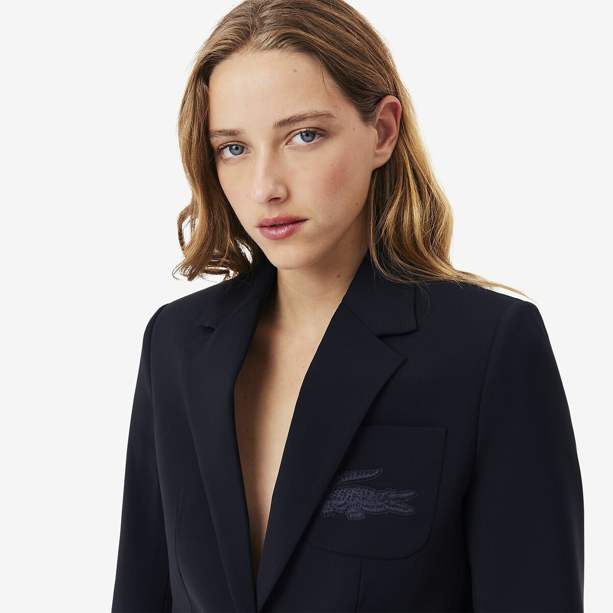 Jaqueta LACOSTE Blower com logotipo bordado