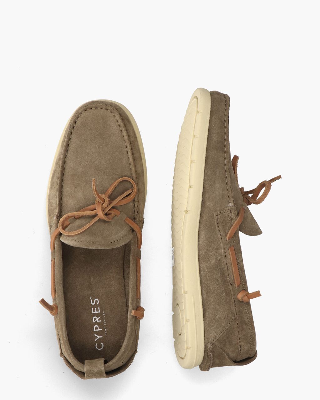 Cypres Ranvir Taupe Herenloafers