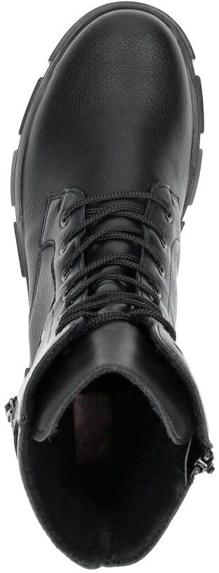 Rieker Veterschoenen hoog zwart