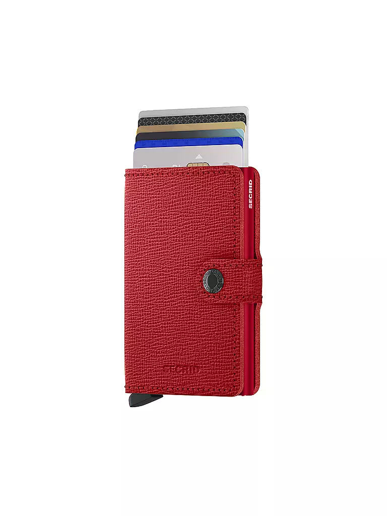 SECRID Geldbörse - Miniwallet Crisple Mini Lipstick rot