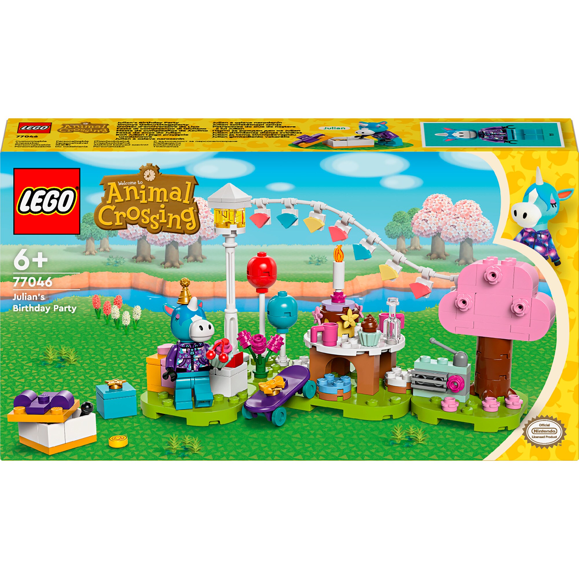 LEGO Konstruktionsspielzeug Animal Crossing Jimmys Geburtstagsparty