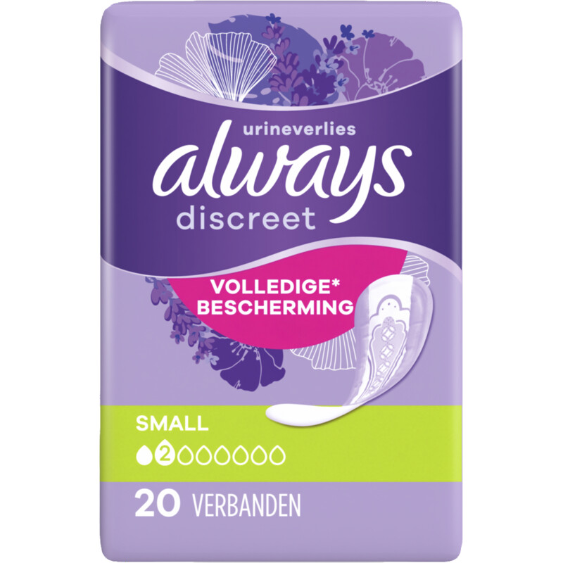 Always Discreet incontinentieverband small