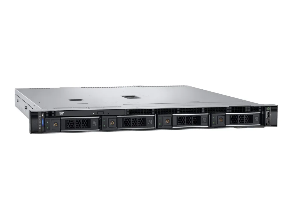 Dell PowerEdge R250 - Server - rack-monterbar 1U - envejs - 1 x Xeon E-2334 / op til 4.8 GHz - RAM 16 GB - SAS - hot-swap 3.5