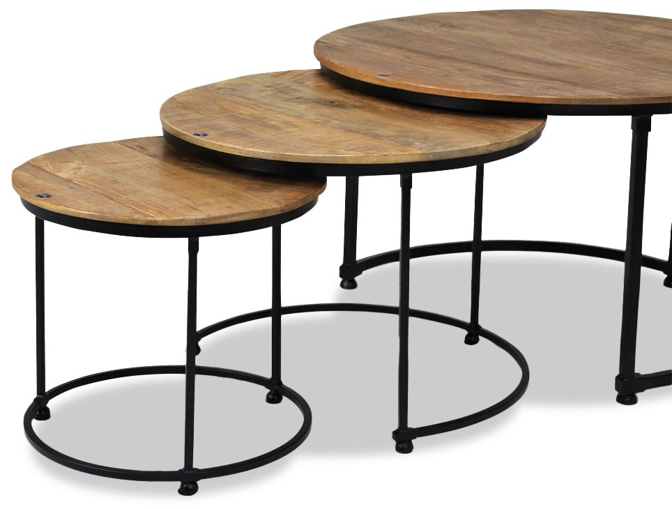 Salontafelset Esprezzo ⌀77  x H48 cm
