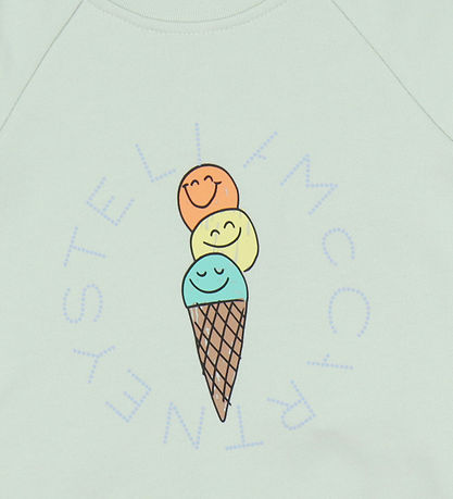 Stella McCartney Kids Sweatshirt - Grünlich