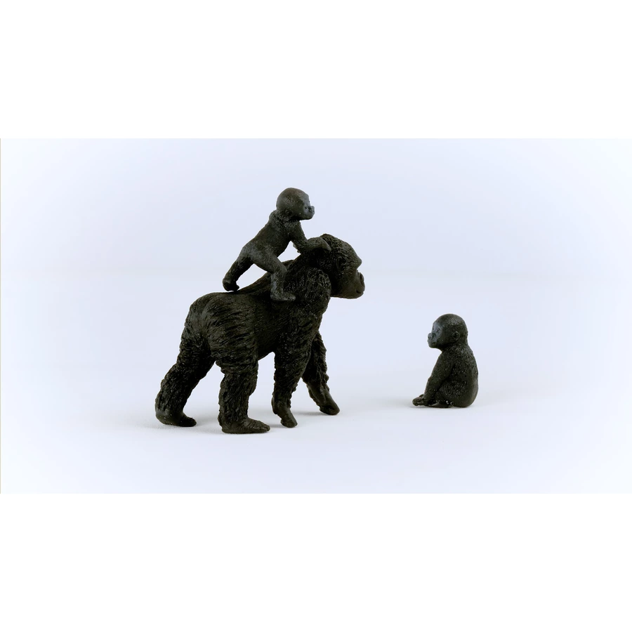 schleich® Flachland Gorilla Familie 42601