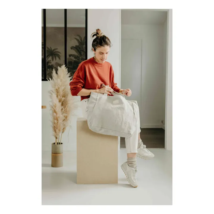 Adorna Sac zippé en lin