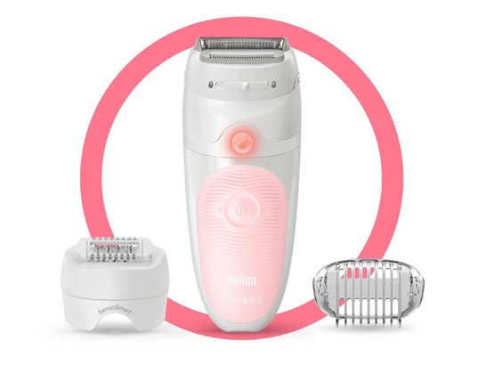 BRAUN - Epilateur rechargeable wet & dry + accessoires - ses5620