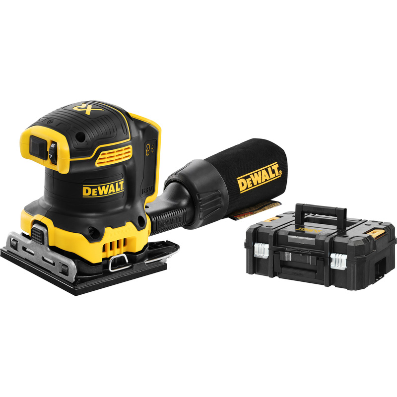 DeWALT DCW200NT-XJ 18V XR 1/4" accu vlakschuurmachine (body) 18V Li-ion
