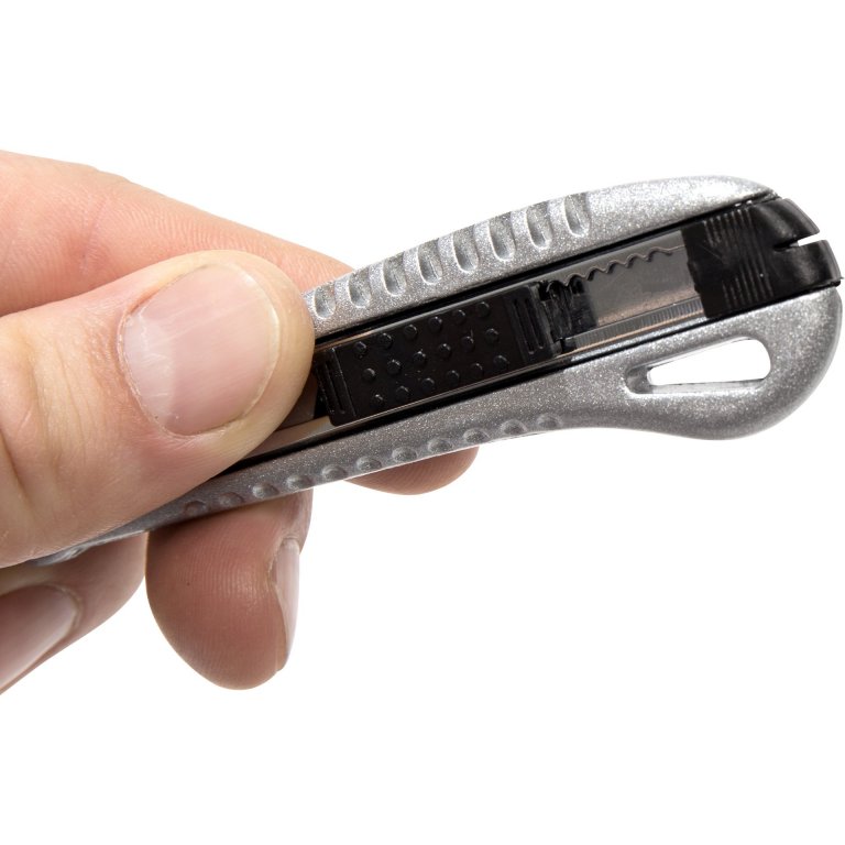 Ecobra Cutter Metall, für 9 mm Klingen Auto Stop