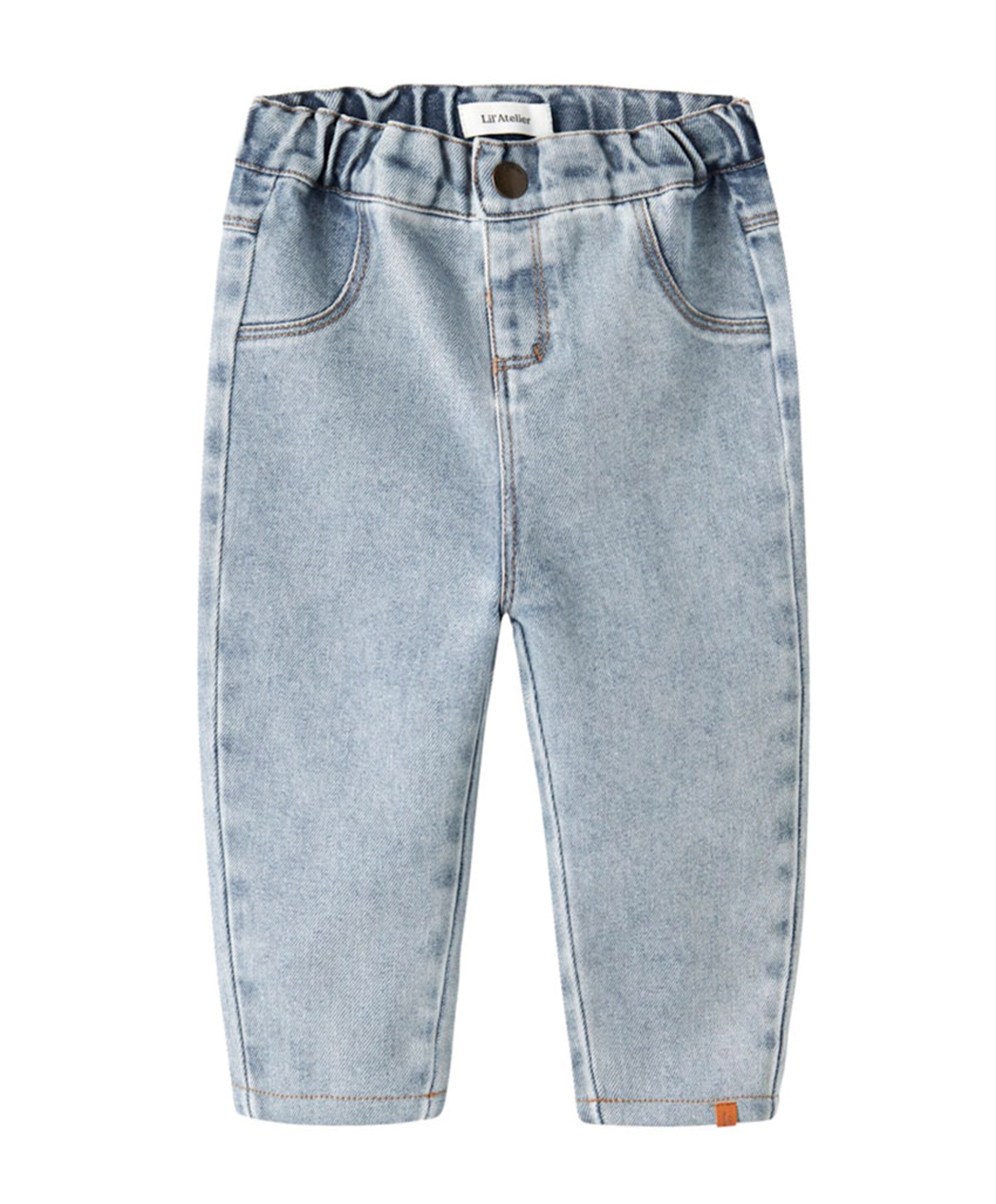 Lil' Atelier NBNDARLEE LOOSE JEANS 4410-SE LIL uniseks broek  blauw