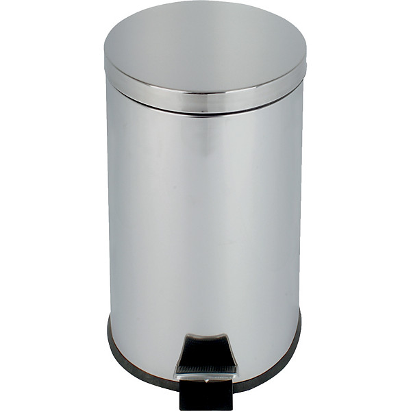 Collecteur à pédale JVD 20 L inox miroir