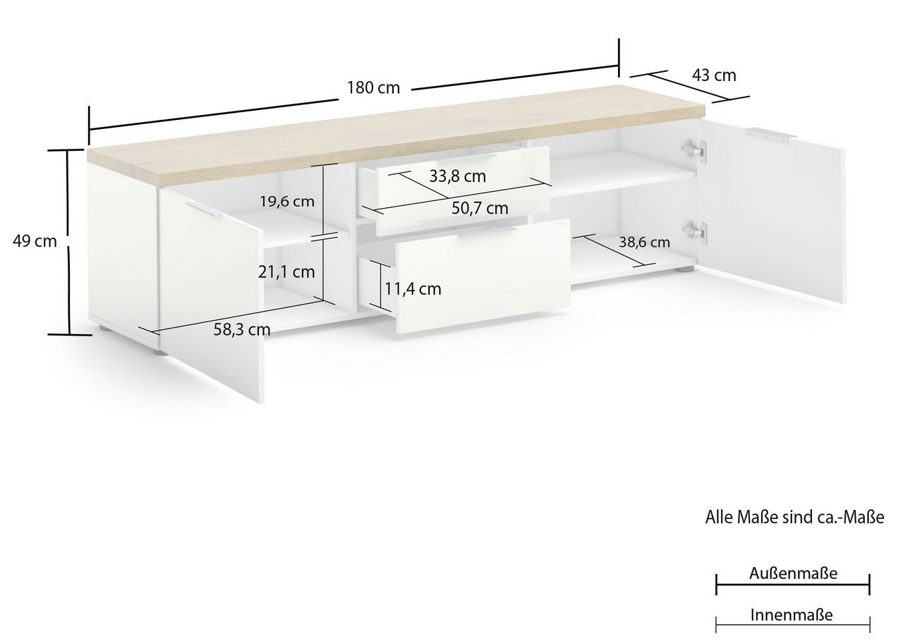 XORA TV-Lowboard IDEA