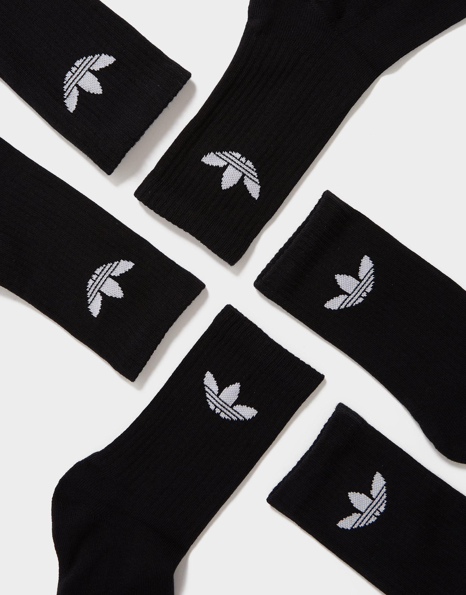adidas Originals Lot de 6 paires de chaussettes mi-mollet