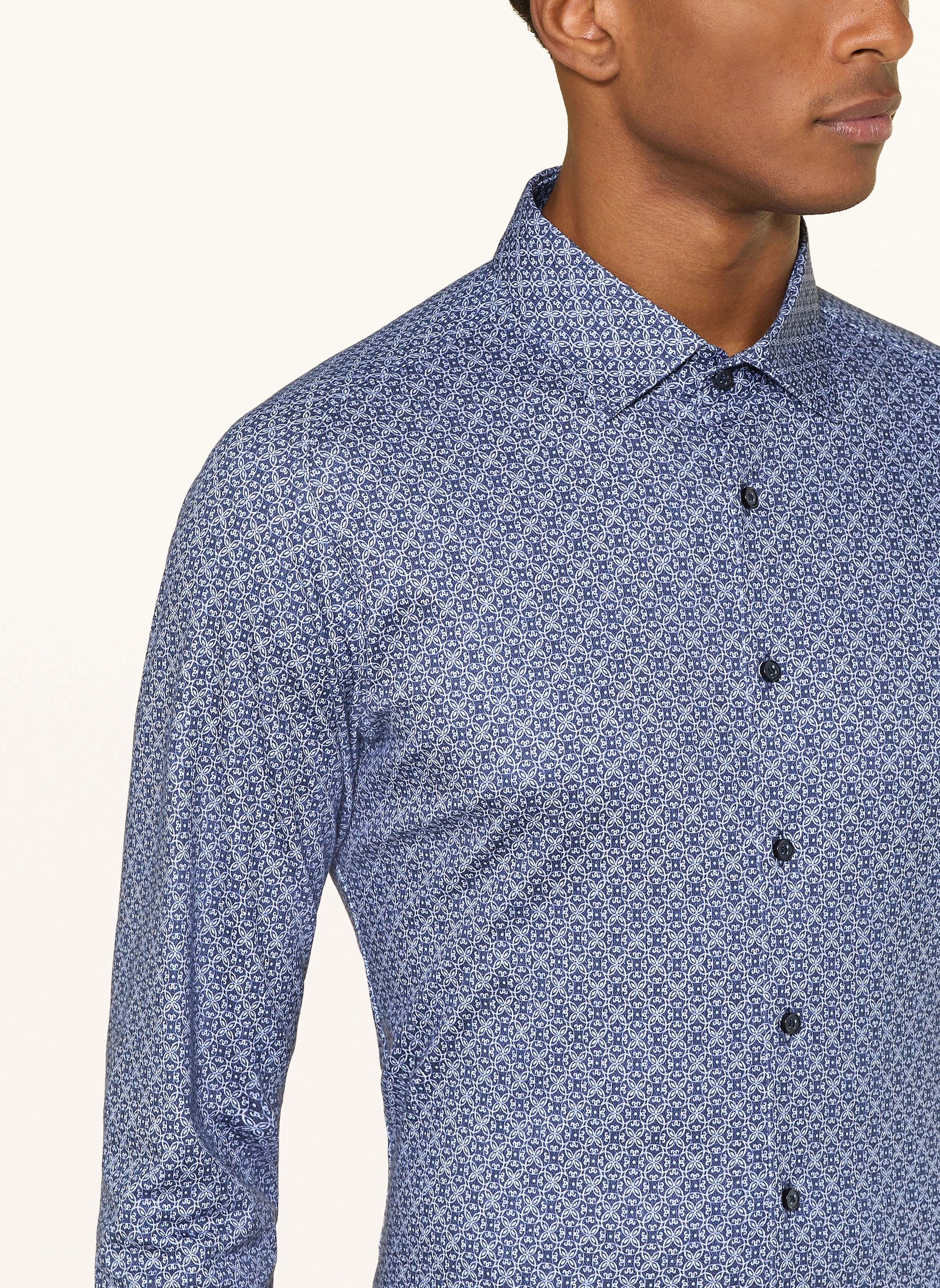 DESOTO Jerseyhemd Slim Fit