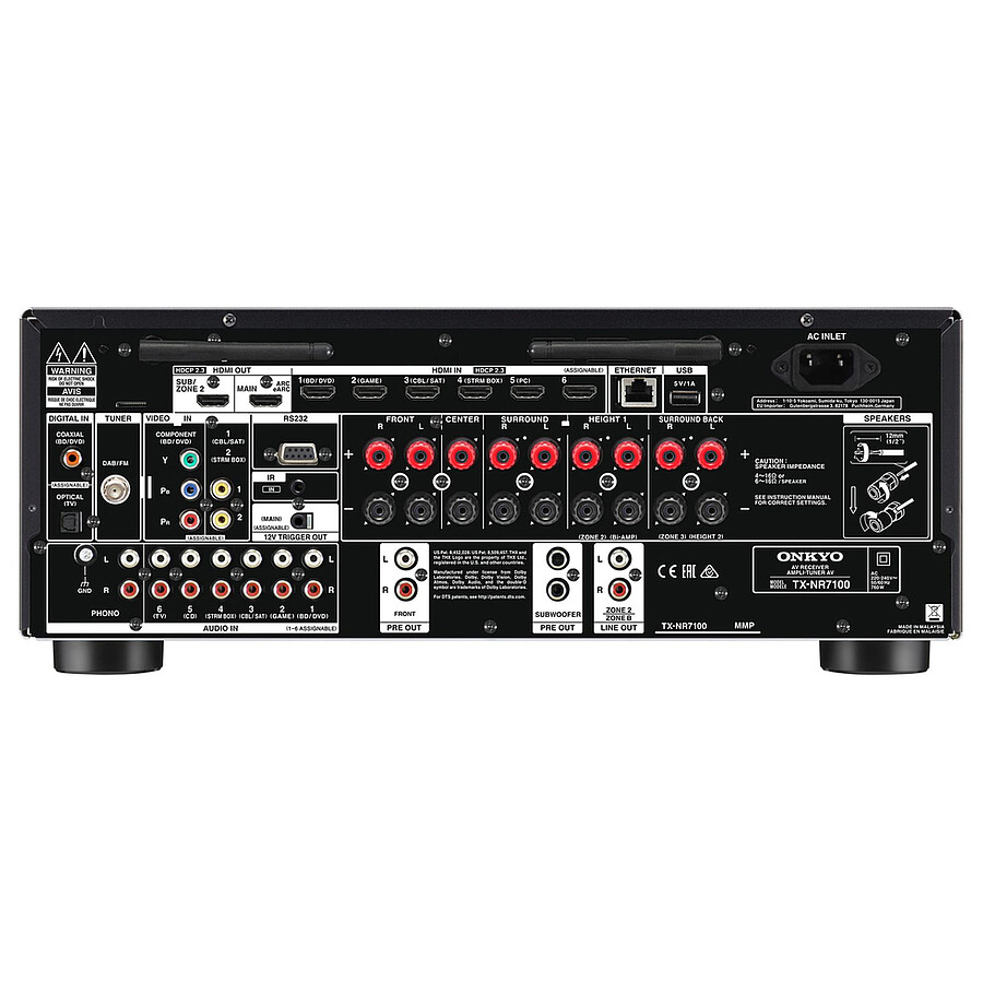 Onkyo TX-NR7100B Noir