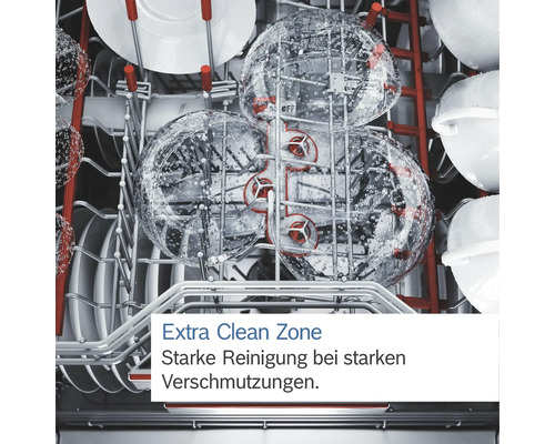 Bosch SMI6ZCS16E halfgeïntegreerde vaatwasser, 59,8 x 81,5 x 57,3 cm, voor 14 couverts, 9 l inhoud, 40 dB(A)