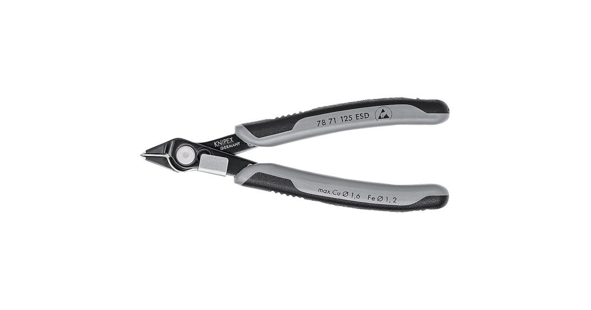 KNIPEXElectronic Super Knips 7871125ESD elektronica-tang