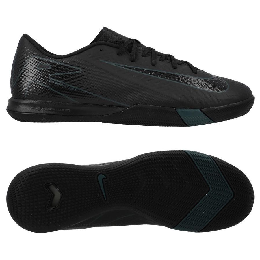 Nike Air Zoom Mercurial Vapor 16 Academy IC Shadow - Noir/Vert