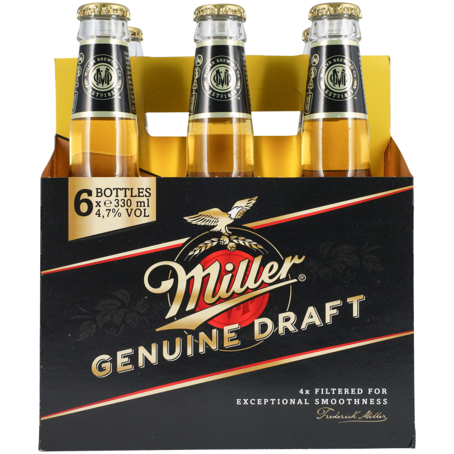 Miller Bier Genuine Draft 6x33cl -198cl