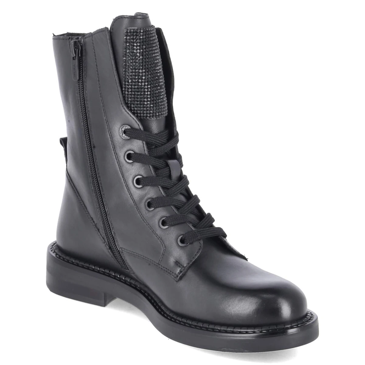 MexxSchnürboots PINA MABEL - black