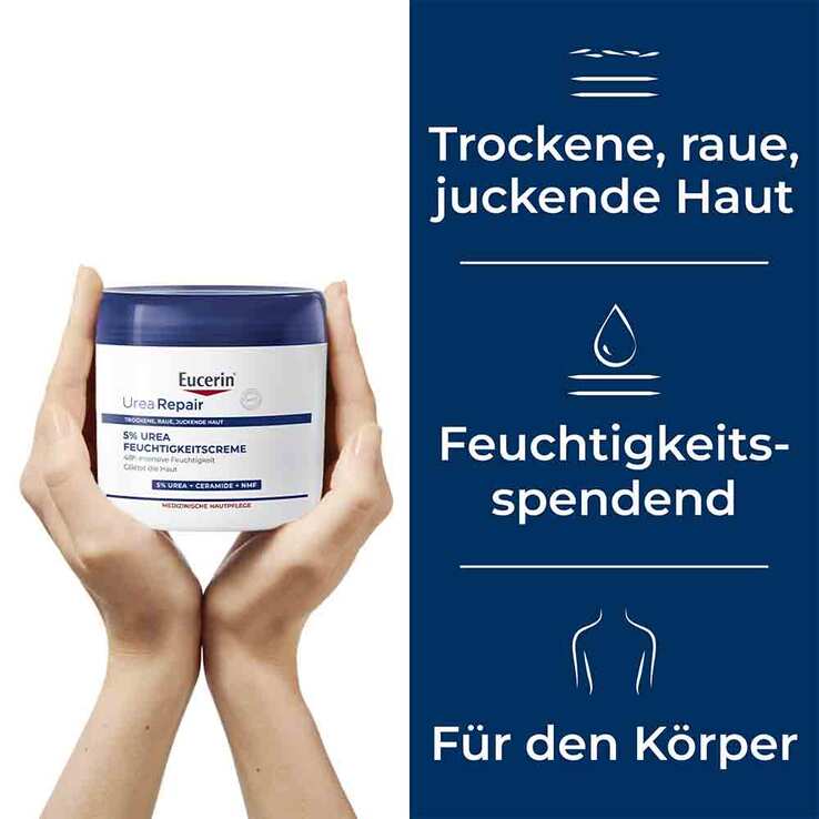Eucerin UreaRepair Körpercreme 5%, 450 ml