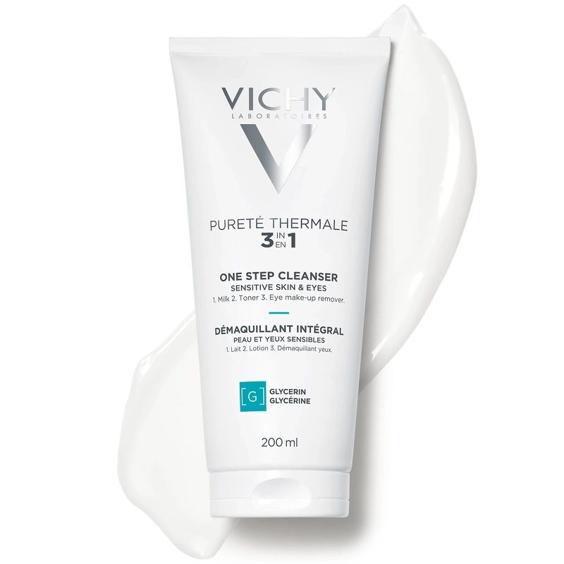 Vichy Pureté Thermale 3-In-1 Step Cleanser Sensitive Skin 200 ml