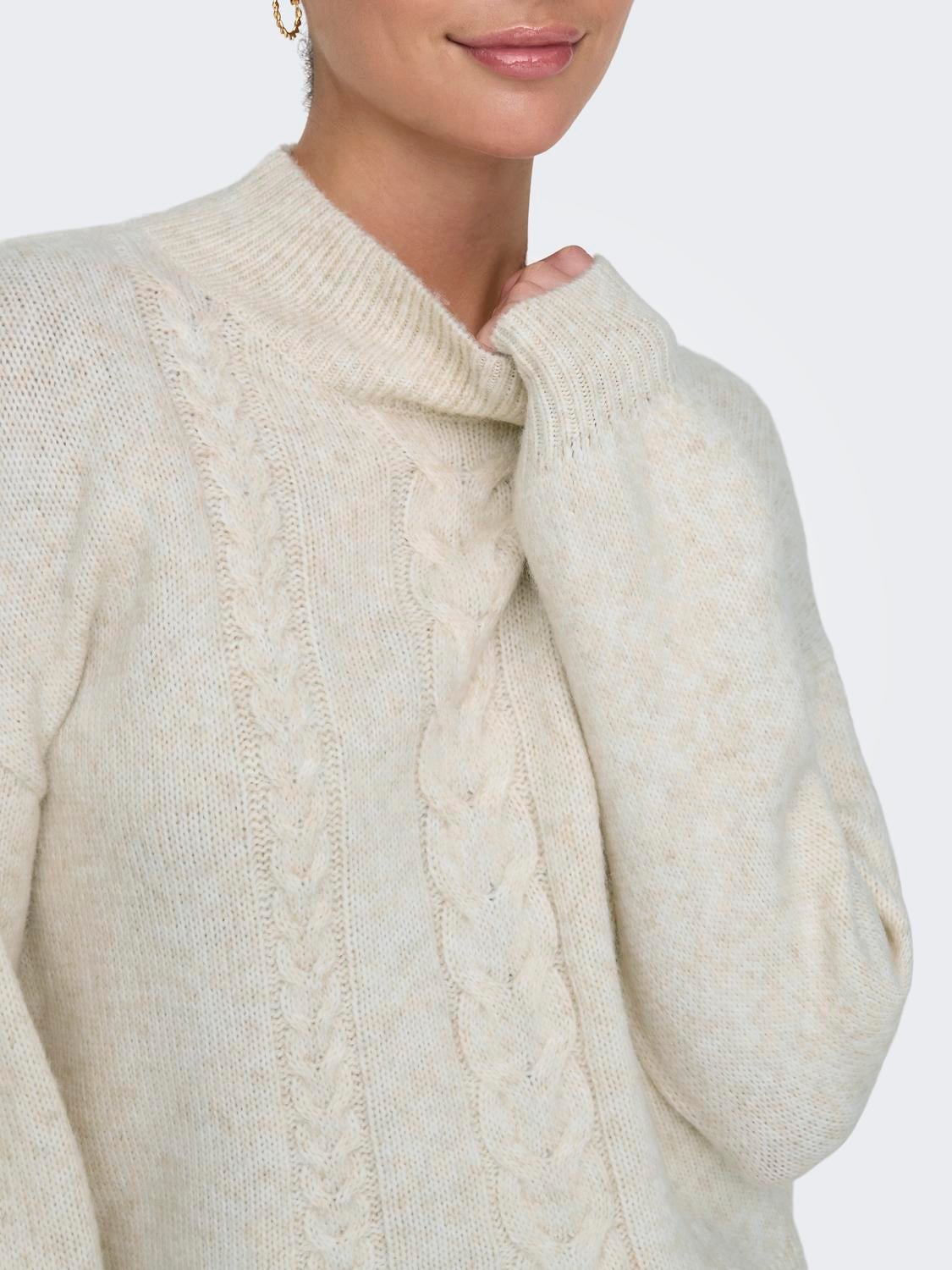 JDYSUSANNA Strickpullover Whitecap Gray