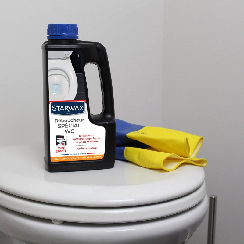 Déboucheur spécial WC Starwax - Bidon de 1 Litre