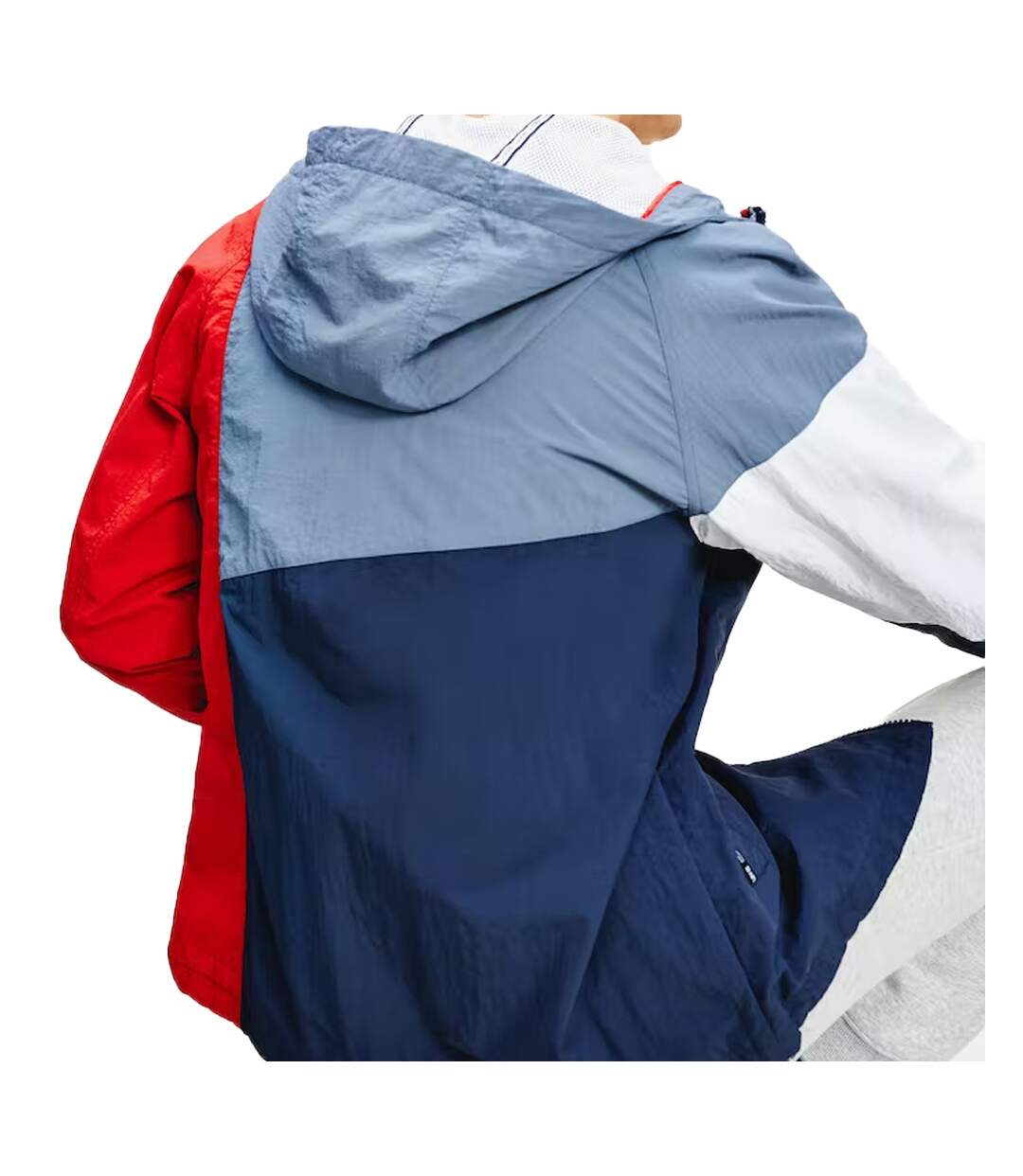 Veste Coupe-Vent Bleu Homme Tommy Hilfiger Zipthrough