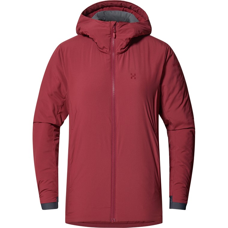 Haglöfs Mimic Alert Hood Women Carmine Red