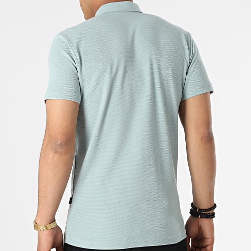 Polo Manches Courtes JP-848 Gris Bleu Clair