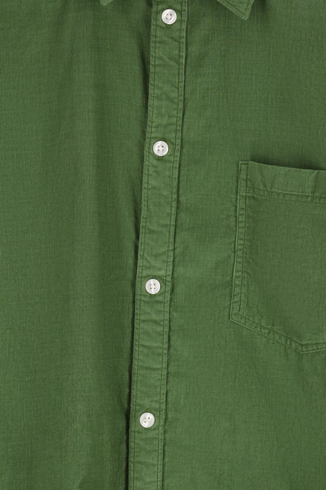 Groen corduroy overhemd