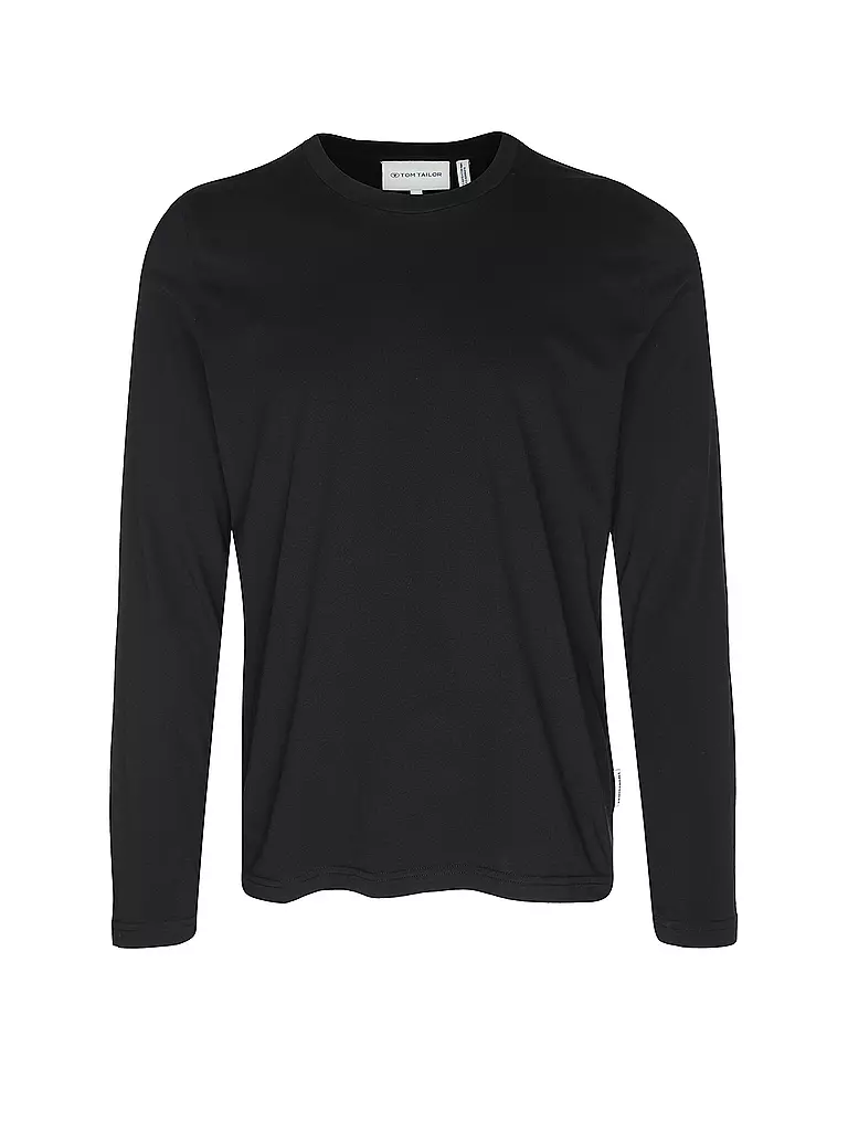 ARMEDANGELS Langarmshirt JAAMES  schwarz
