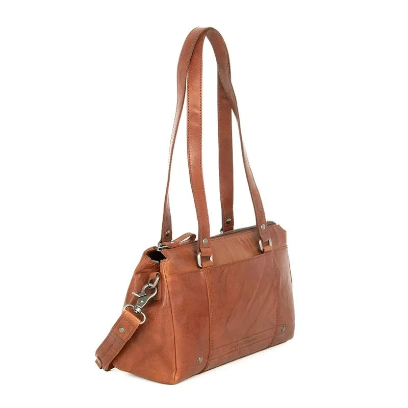 Spikes & Sparrow Bronco Handtas Jeaninne Brandy