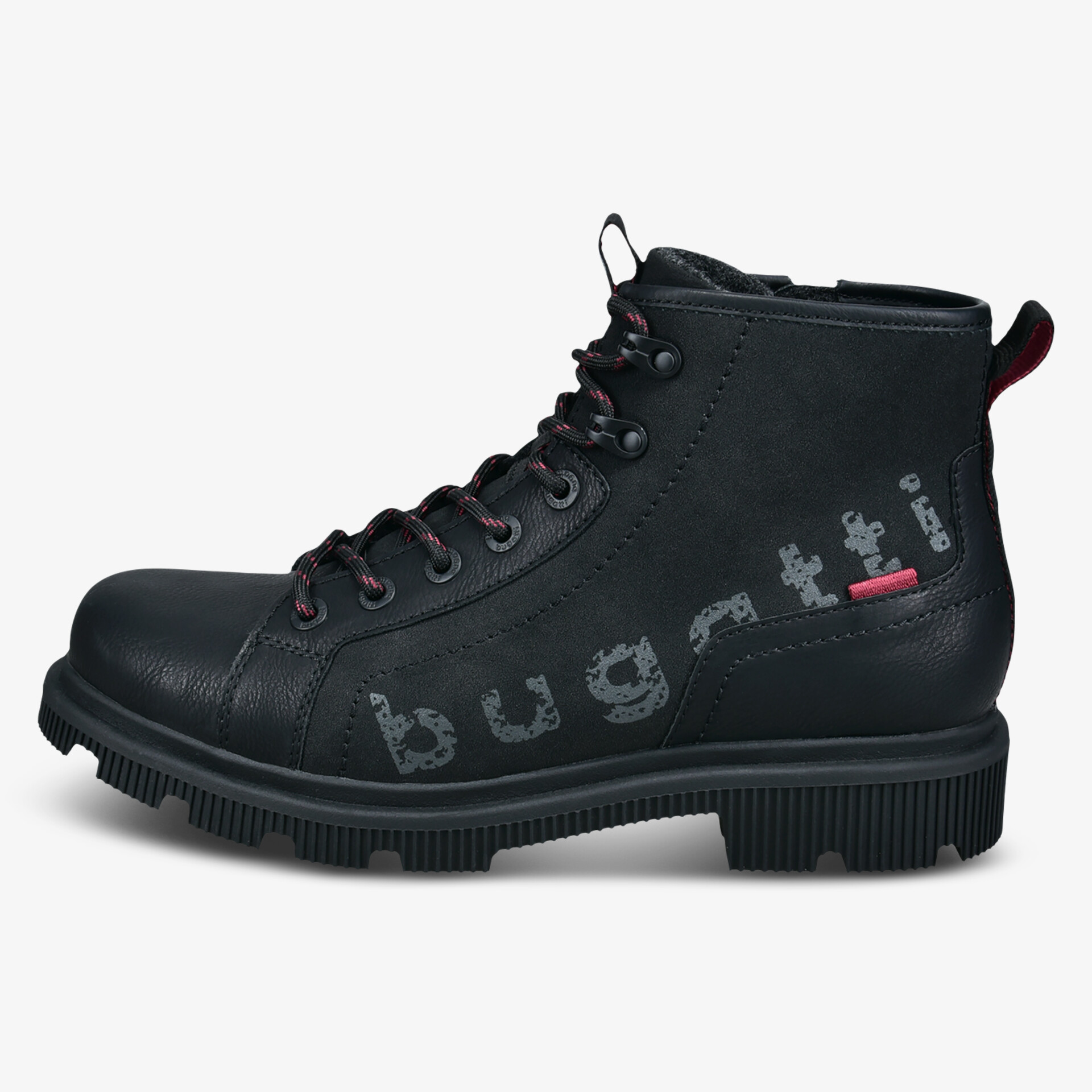 bugatti Herren Stiefeletten schwarz