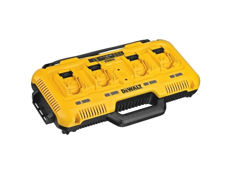 DeWALT DCB104-QW - Batterioplader - 4 x batterier lader op - 8 A - 4 output-stikforbindelser