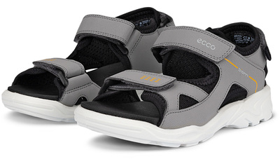 Ecco Biom Raft Sandaler, Steel/Black