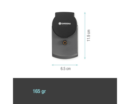 GARDENA smart Power adapter stekkers (3 stuks) - Compatibel met SMART HOME van hornbach