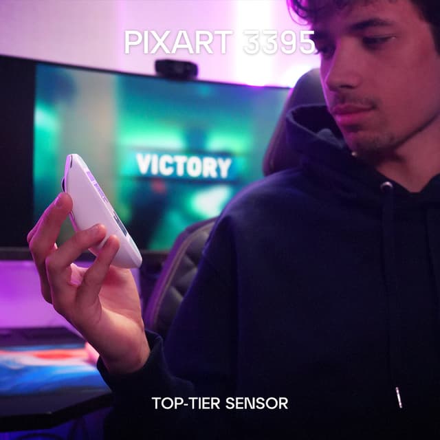 Cherry Xtrfy M64 PRO gaming-mus (hvid)