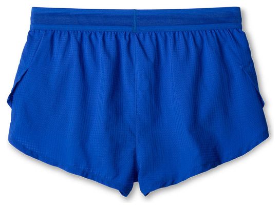 Short splité Brooks Elite 2in Bleu Femme