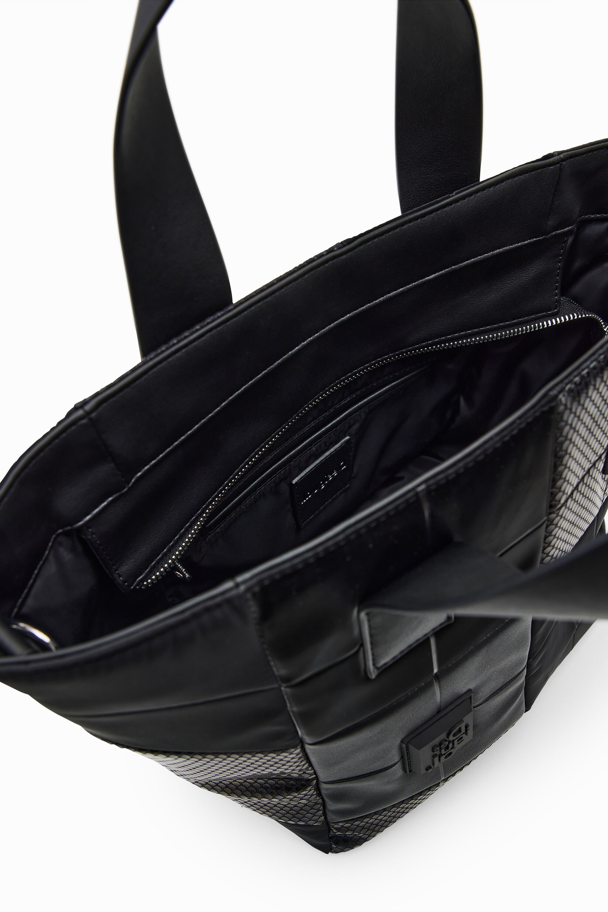 Sac shopper moyen patchwork