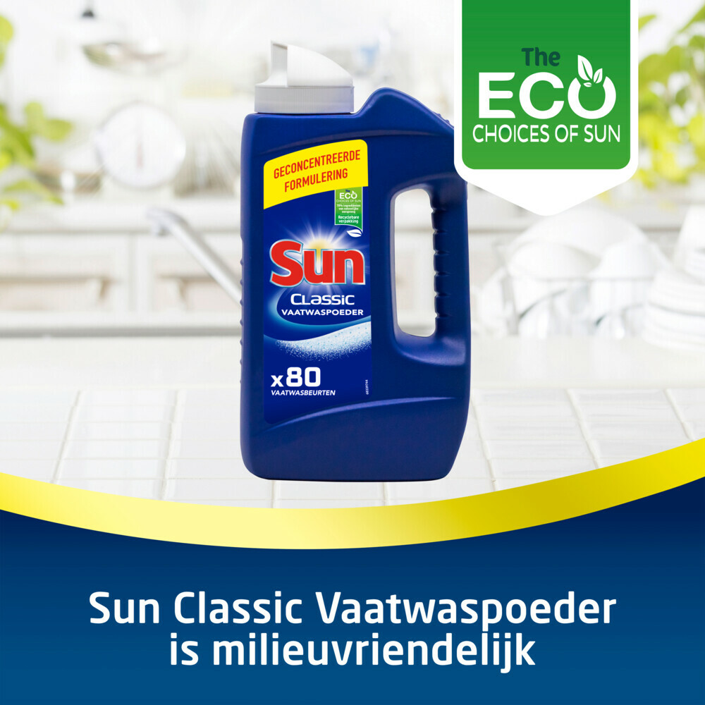 Sun Vaatwaspoeder Normaal 1,39 kg80 wasbeurten