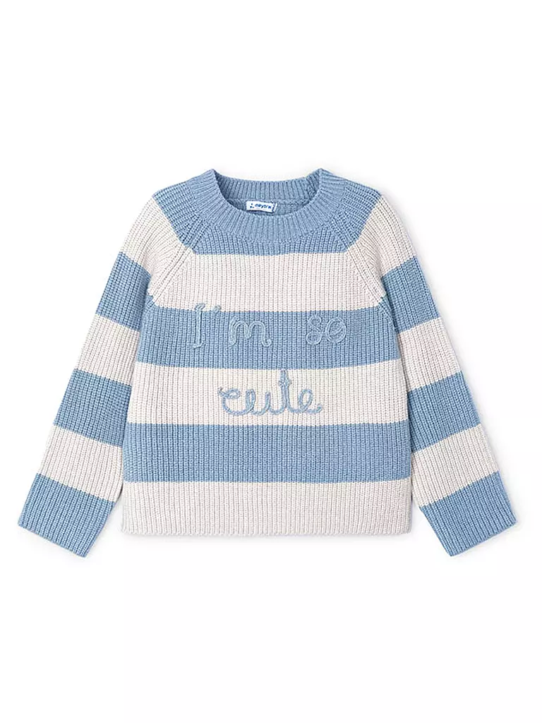 MAYORAL Mädchen Pullover hellblau