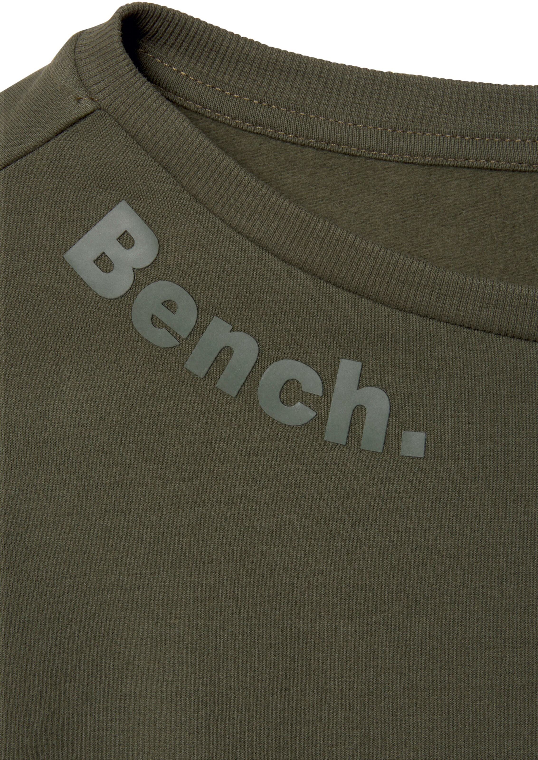 Sweatshirt in dunkelgrün