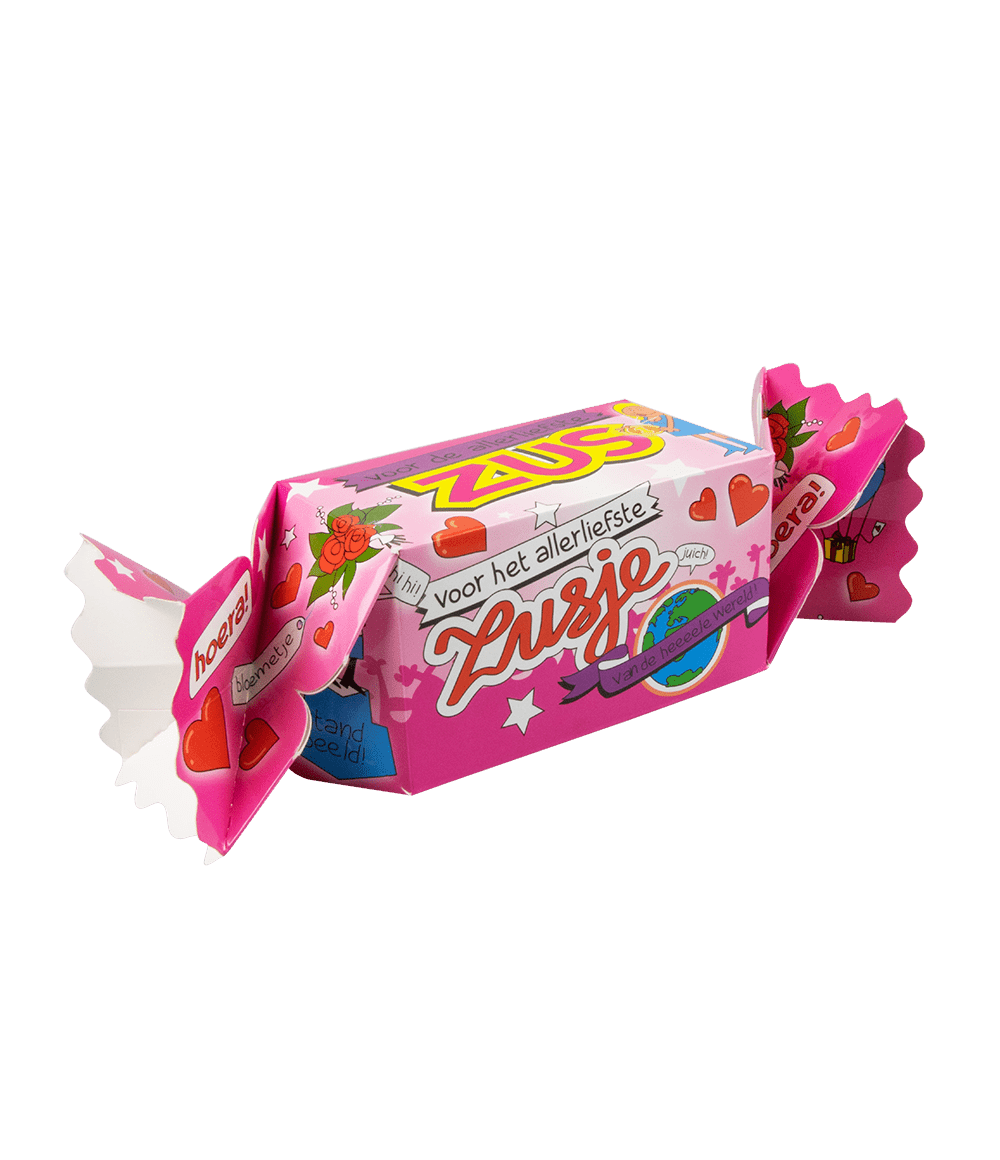 Geschenkdoosje Zus 26cm